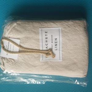 Parachute king size linen pillow case in blush colorway brand new and unopened